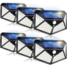 100 led solarleuchte - 100,