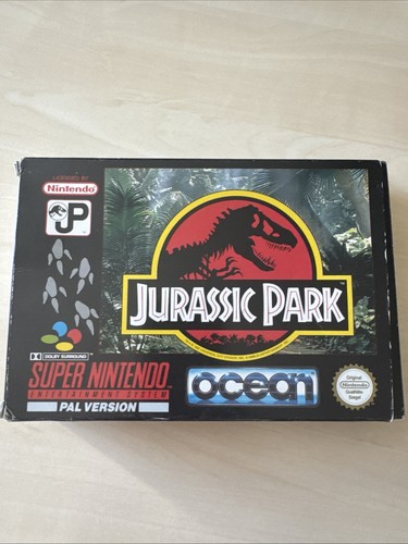 Jurassic park super nintendo - jurassic,