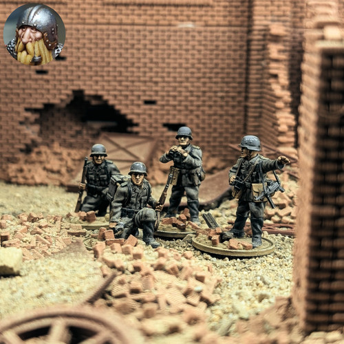 Ww2 german infantry - infantry, platoon