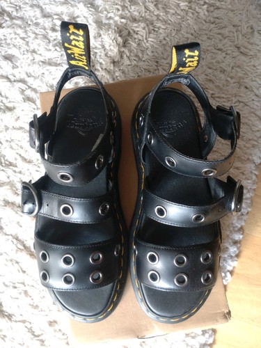 Martens sandalen schwarz - dr.martens,