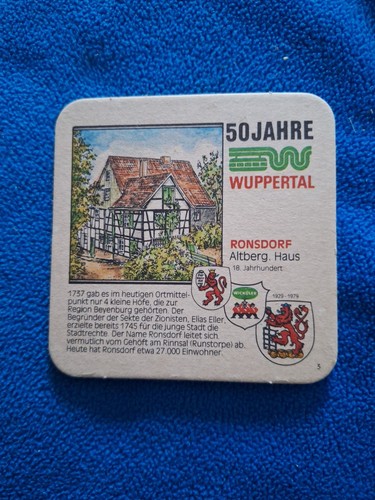Bierdeckel ronsdorf 1979 - 1979,