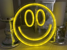 SMILEY Neon LED Licht Lampe