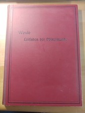 Leitfaden der Völkerkunde Weule, Karl, antiquarisches Buch