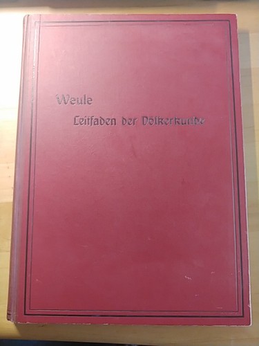 Leitfaden der völkerkunde - leitfaden,