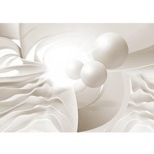 Fototapete abstrakt beige - fototapete,