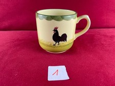 Zeller Keramik - Hahn und Henne - 1 Kaffeebecher / Tasse 300 ml TOP