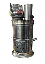 Holzkohlen Samowar Kömürlü