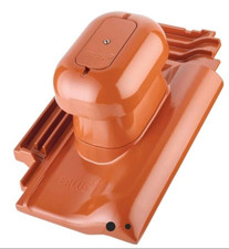 Dachziegel Erlus E58 RS Alu-System Sanitärlüfter DN125