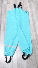 H&M Matschhose hell blau neon
