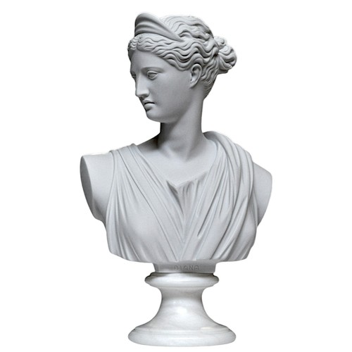 Diana jägerin büste - diana,