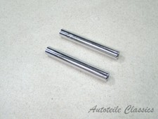 Auspuff Endrohr für VW Käfer 2x 250mm mit Anbaut. Endrohr Auspuffrohr verchromt