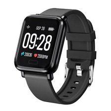 Smartwatch Fitness Armband Uhr mit Pulsmesser Blutdruckmessung Fitness Tracke...