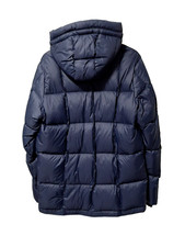ABERCROMBIE & FITCH Daunenjacke GR. M blau Winter-Jacke NP 250€ puffer jacket