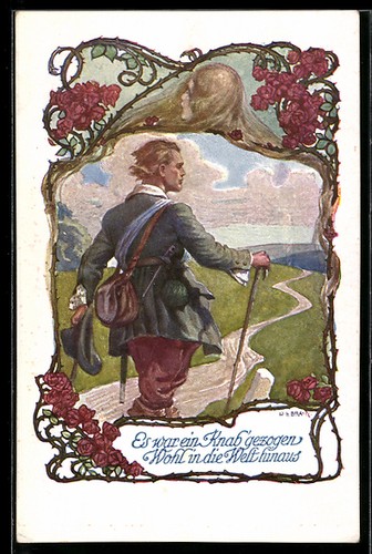 Künstler braun - w.,
