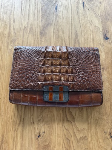 Vintage handtasche aus leder - handtasche,