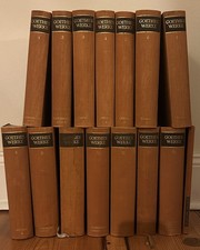 Goethe Werke. Hamburger Ausgabe. 14 Bände + Sachregister