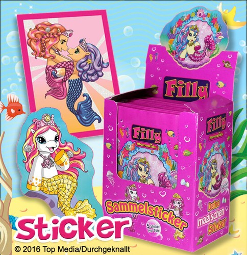 Filly mermaids sticker 1 - filly,