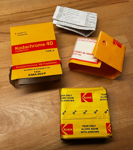 Kodachrome k40 super8 - k40, material