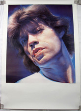 GOTTFRIED HELNWEIN - MICK JAGGER - 59 x 84cm - Kunstdruck Plakat Poster Stones