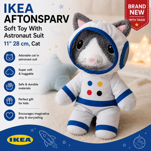 Ikea aftonsparv stofftier mit - ikea,