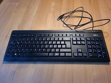 Fujitsu Tastatur gebraucht Schwarz 