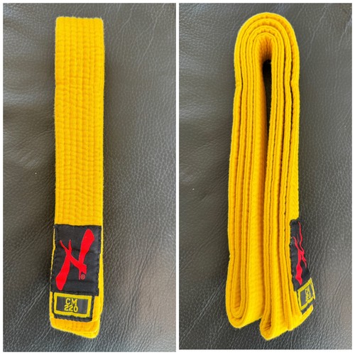 Budogürtel gelb 220cm judo - 220cm,,