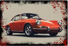 Porsche 911 blechschild - porsche,