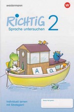Richtig 2 Sprache untersuchen Übung Grundschule Deutsch Westermann 9783141232820