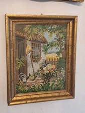 Gobelin Stickbild Landschaft