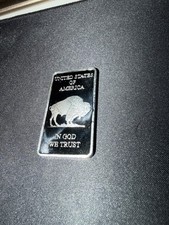 1oz Silber Barren Neusilber 