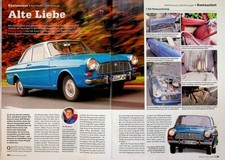 Oldtimer Praxis 02/2017 Ford Taunus 12M P4 Coupe Restaurierung - ein interessant
