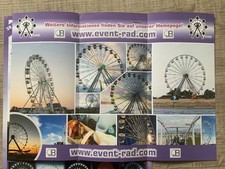 Werbeprospekt Riesenrad Wheel