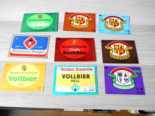 Bieretiketten ddr aus - 9,