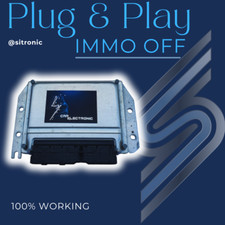 Motorsteuergerät 0281036205 98337498 PSA ECU IMMO OFF PLUG & PLAY