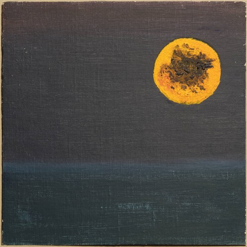 ölgemälde strange moon - Ölgemälde, moon"