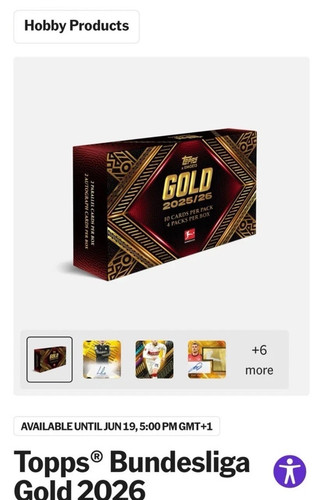 Topps bundesliga gold - topps,
