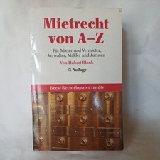Mietrecht von A-Z, unbekannt: