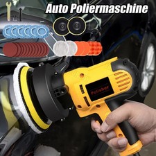 Poliermaschine Klein Auto Profi Polierer Poliergerät Schleifmaschine Politur Set