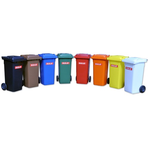 Sulo mülltonne 120l - 120l, grau
