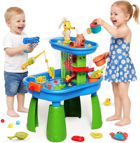 Sand und wassertisch mit - und,