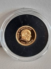 5 Dollar , Gold ,  999,9  0,5 gr PP - Cook Inseln , Franziskus