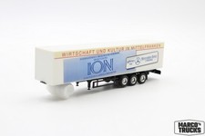 Herpa Box semitrailer