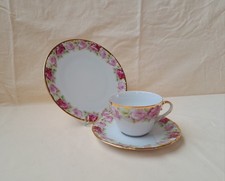 Gedeck Volkstedt Rosen Dekor