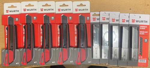 Würth cuttermesser 5 - 2k, +