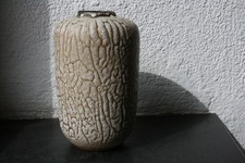 Keramik-Vase Beige-Braun