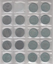 86 x 5 DM Gedenkmünzen ab