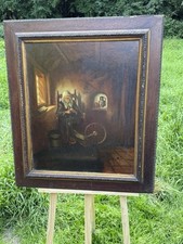 Ölgemälde,handgemalt,signiert,Öl auf Holz,gerahmt