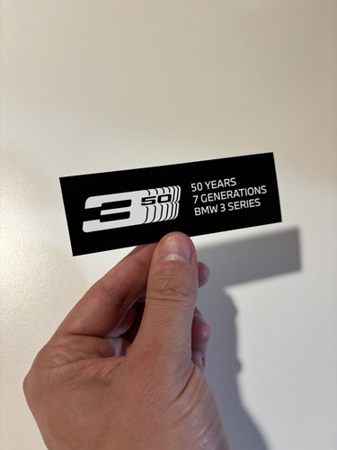 Bmw sticker aufkleber 50 - bmw, „50