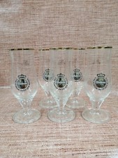 Warsteiner Colani Pokal 5x 0,2 l Bierglas Gastro Eine Königin unter den Bieren