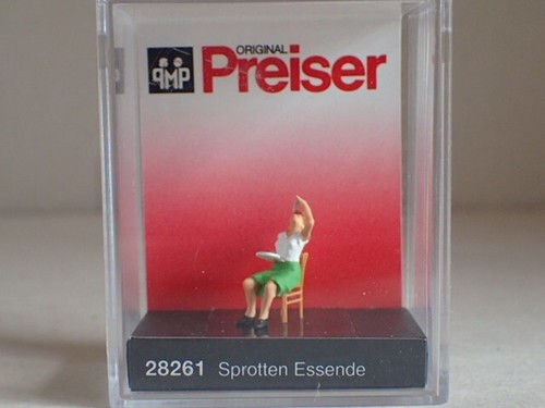 Preiser sprotten essende - preiser,